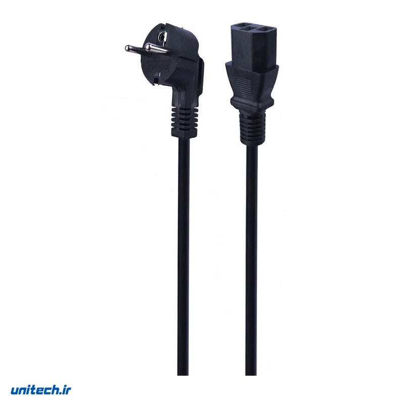 کابل برق کامپیوتر گیگا فلکس  2*0.75 1.5m